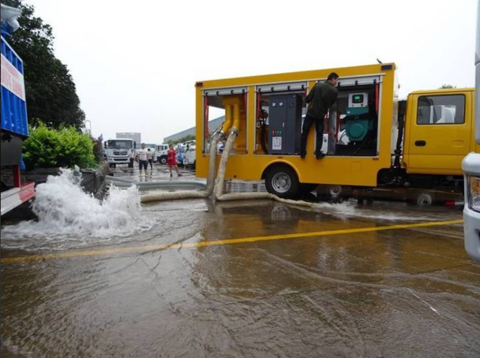 江铃蓝牌双排座应急排水抢险车